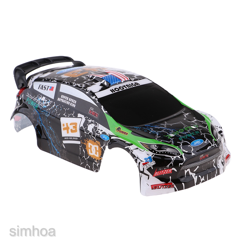 [SIMHOA] Pre-Painted Body Shell Bodywork Canopy for WLtoys K989 1:28 Scale Rally Car