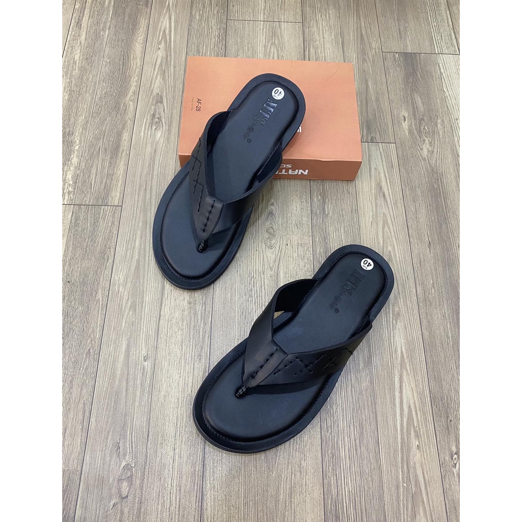 [shop giay minh thu] Dép kẹp nam quai dập lỗ MT75