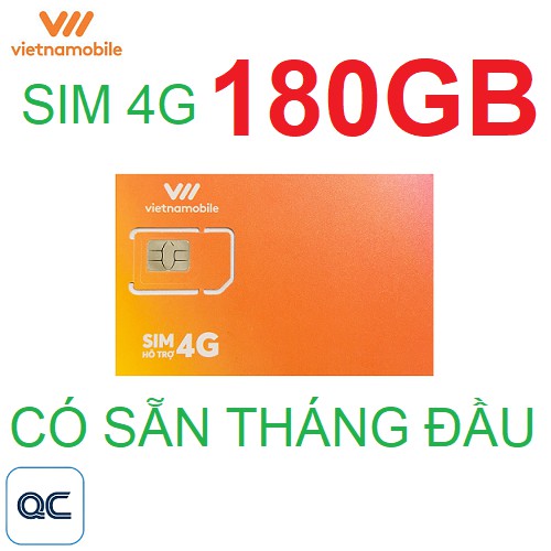 Sim 4G vietnamobile mỗi ngày 6GB sử dụng toàn quốc