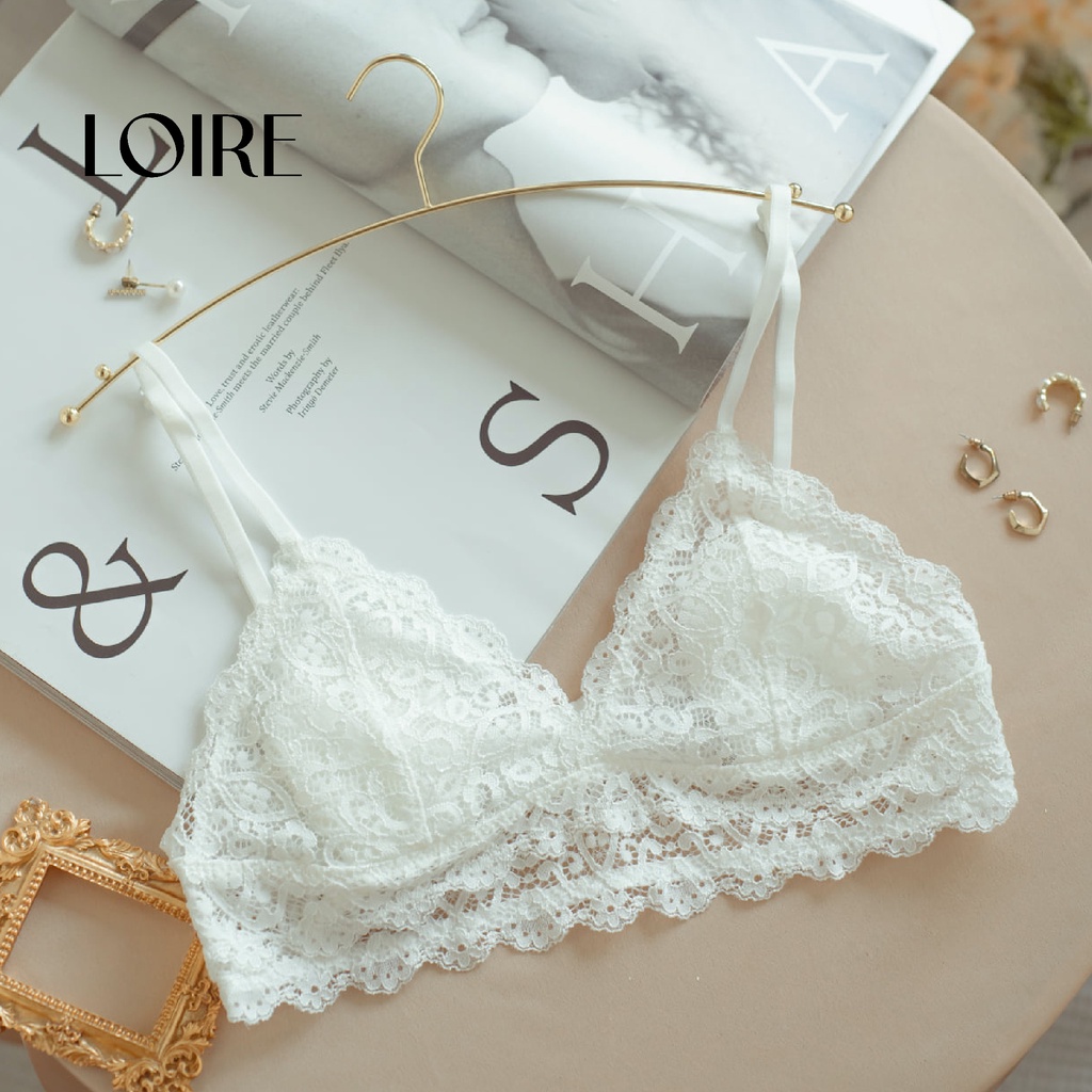 Áo Bralette Ren Đệm Liền Loirechic BRR03