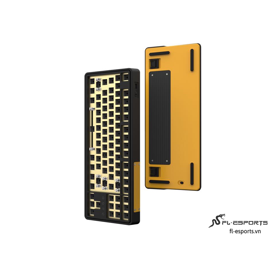 Bộ KIT bàn phím cơ FL-Esports CMK87 White / Black /1 Mode - Hàng chính hãng