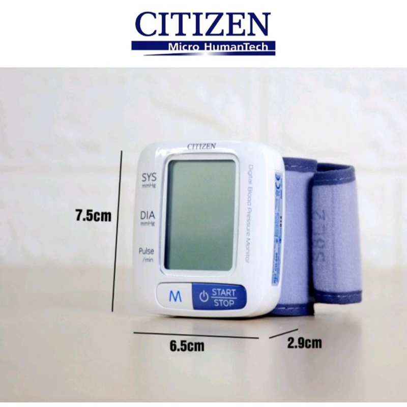 Máy đo Huyết áp Cổ tay Điện tử Tự Động Citizen ⚡ Bảo hành 5 năm ⚡ Bộ nhớ lên tới 90 kết quả