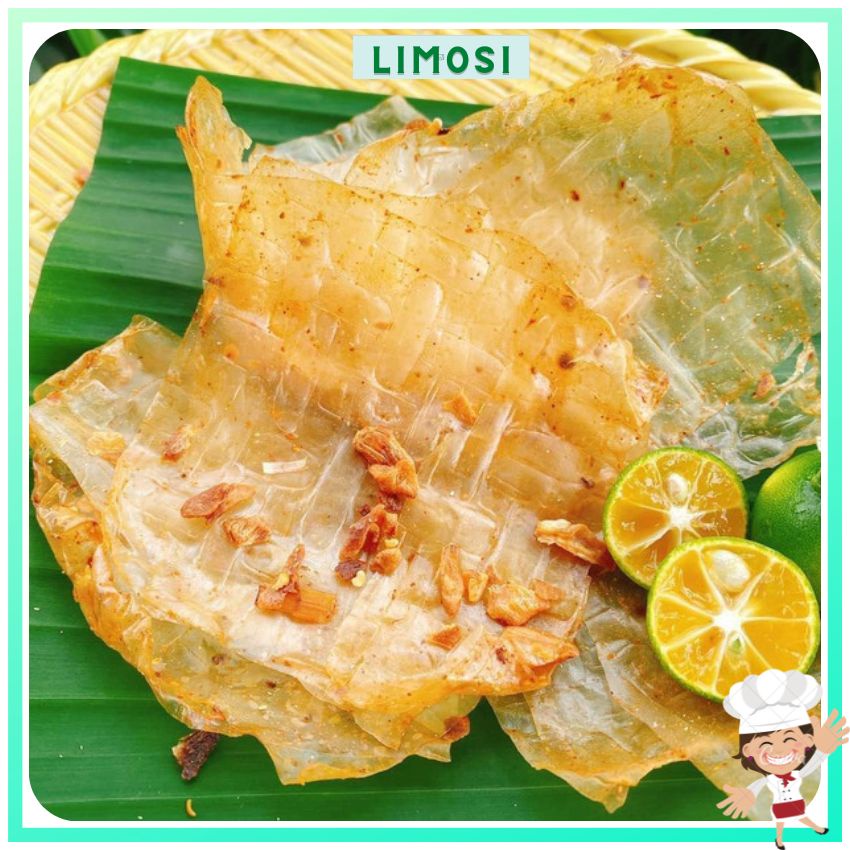 Bánh tráng sì ke muối nhuyễn si ke tỏi siêu cay sike tây ninh giá sỉ shop limosi KX 33