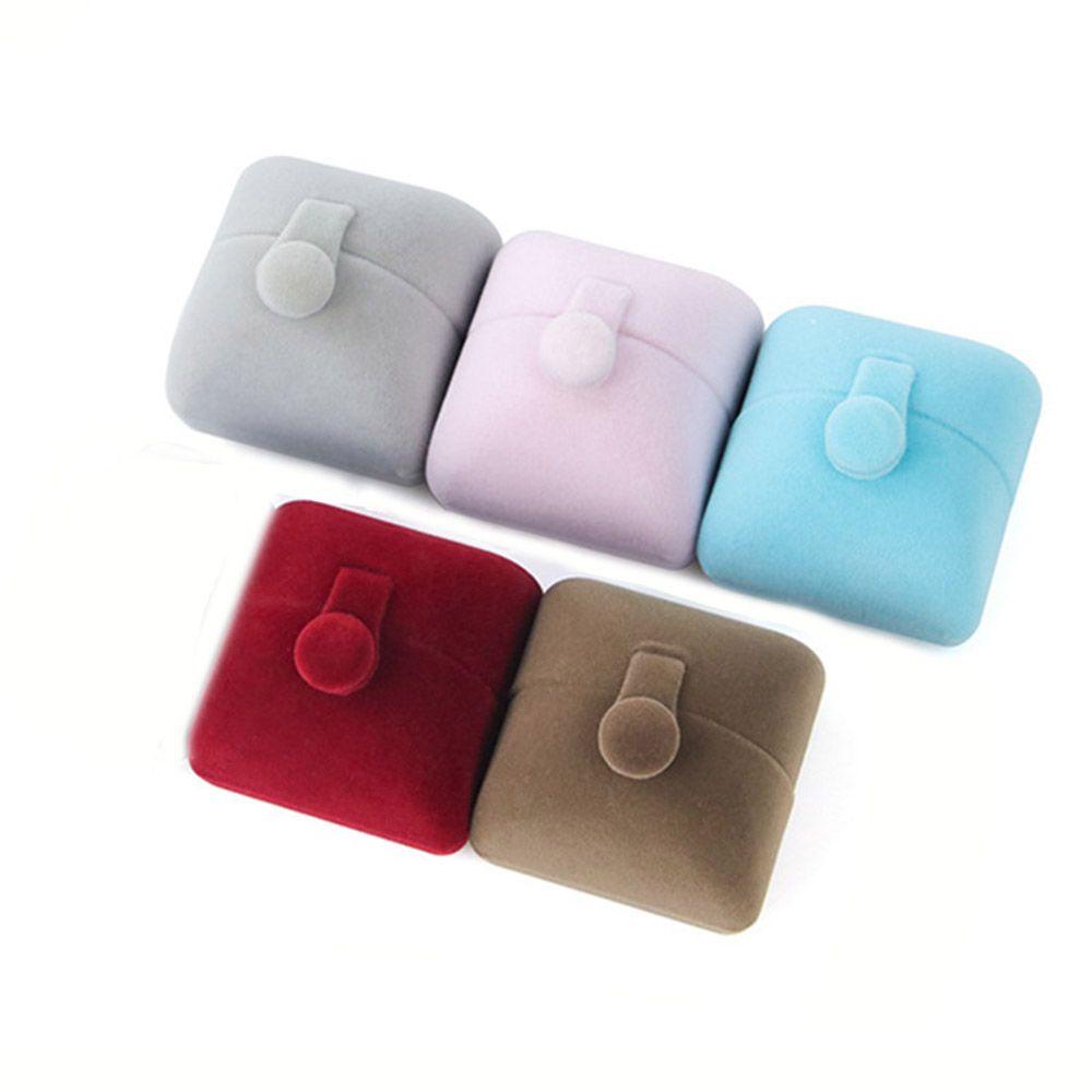 Hộp Đựng Trang Sức Bằng Nhựa Phối Nhung Ốp