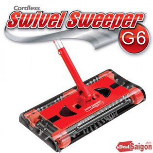 Chổi Điện Xoay Quét Nhà Không Dây SWIVEL SWEEPER