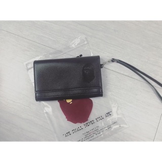 Ví da bape dài - wallet bape