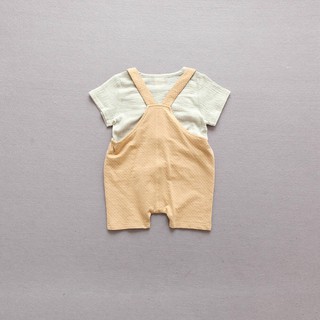 Set Yếm Gấu Cưng Phong Cách Hàn Quốc