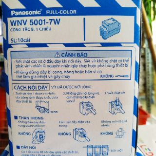 Hạt công tắc 1 chiều Panasonic dòng FULL hạt nhỏ