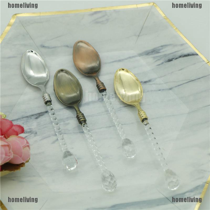 ❀❀ Muỗng Cà Phê Cán Pha Lê