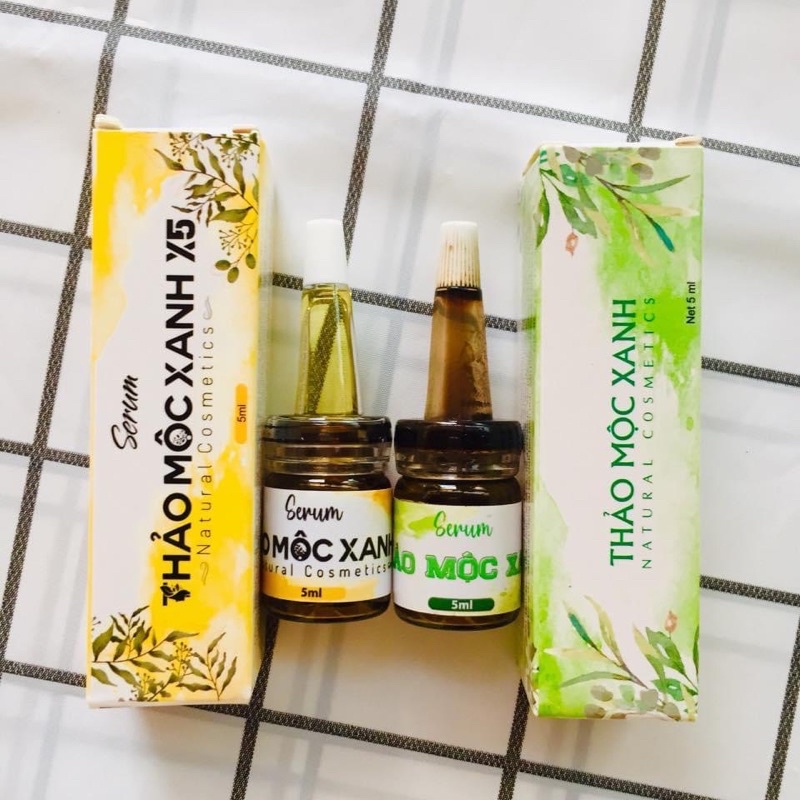 Combo 3 Lọ Thảo Mộc Xanh ( 2 tmx mụn + 1 tmx x5)