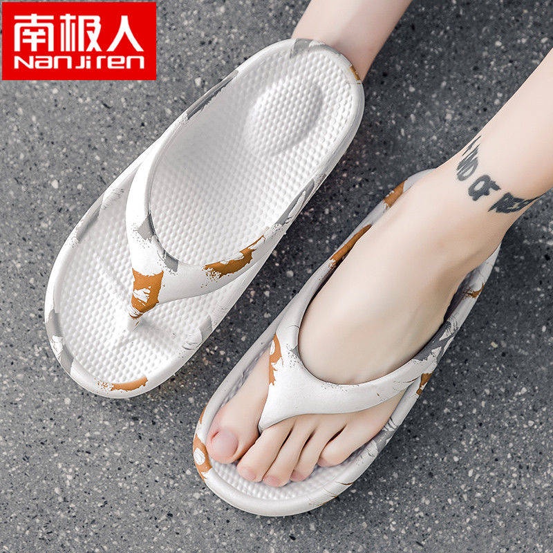 Dép nam xỏ ngón dạo biển đế mềm chống trượt kiểu Hàn Quốc phong cách mùa hè cá tính cho nam