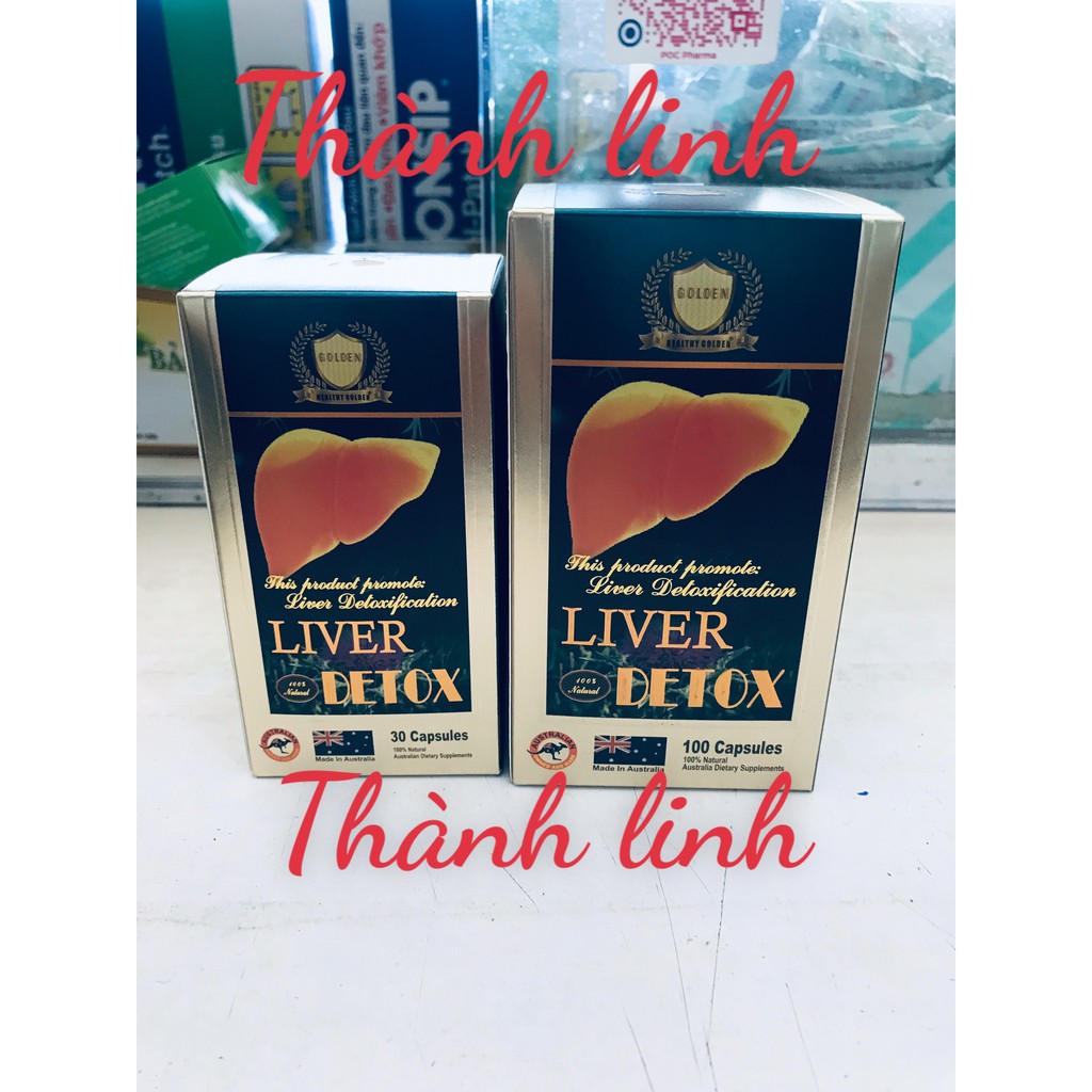 GIẢI ĐỘC GAN LIVER DETOX CHÍNH HÃNG ÚC
