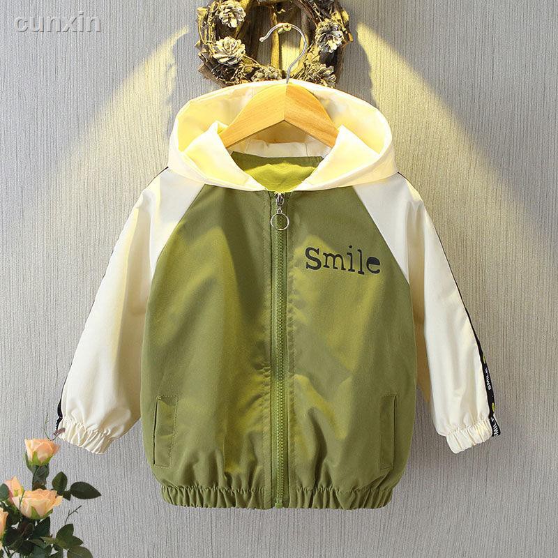 Áo Khoác Chống Gió Jaket Bayi Lelaki Dana 2021 Thời Trang Xuân Thu Phong Cách Hàn Quốc Cho Bé Trai