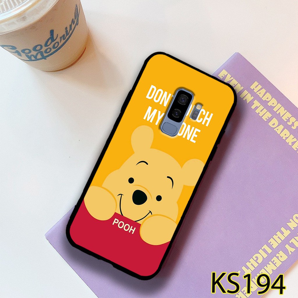 Ốp lưng Samsung S8/S8 Plus/S9/S9 Plus in hình Gấu Pooh  siêu đáng yêu, độc, lạ_KINGSTORE.HN_Ốp SS S8/S8P/S9/S9P