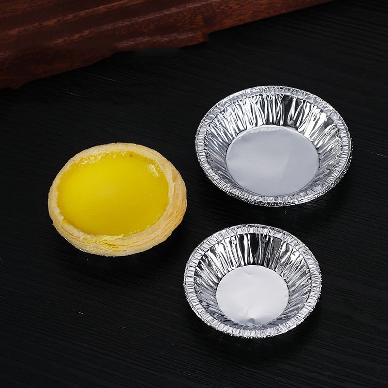 Cốc Giấy Thiếc Dùng Một Lần Làm Bánh Tart Tiện Dụng