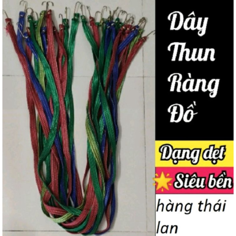 Dây Chun Chằng Hàng 2 đầu móc loại 2,2m vs 2,4m