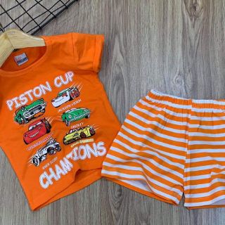 Set 3 bộ thun coton 4c bé trai size 1 -4