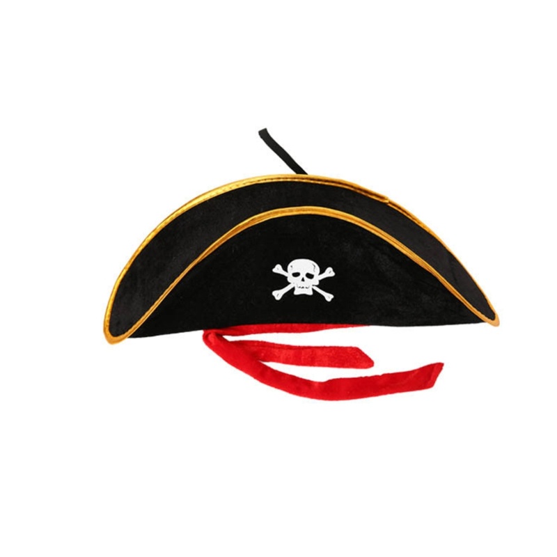 Mũ Cướp Biển In Hình Đầu Lâu Cướp Biển Cho Bé