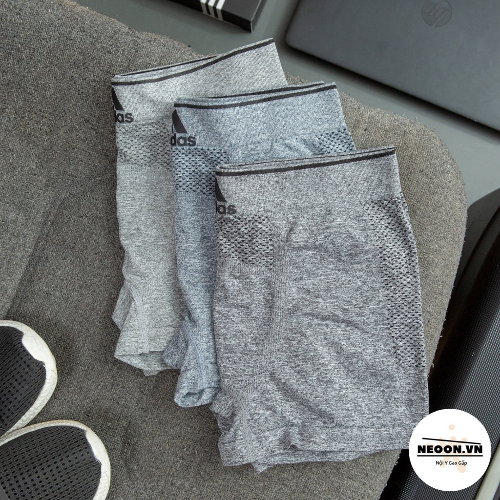 Quần Lót Nam  Sịp Đùi Nam Boxer Dệt Kim Thông Hơi Kháng Khuẩn Thiết Kế Đơn Giản Cá Tính