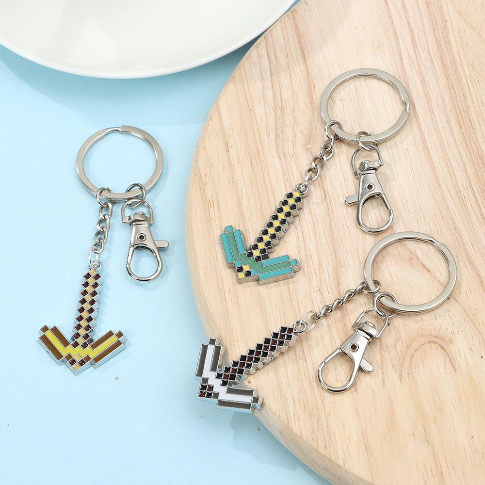 Btlimer Minecraf Móc Khóa Ba Lô Creeper Steve Quà Tặng Trang Trí Thắt Lưng Cho Trẻ Em