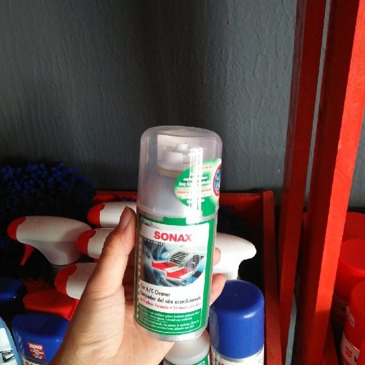Khử mùi, diệt nấm mốc dàn lạnh ô tô thế hệ mới Sonax a/c cleaner Air Aid 100ml Sonax323100 chamsocxestore | BigBuy360 - bigbuy360.vn