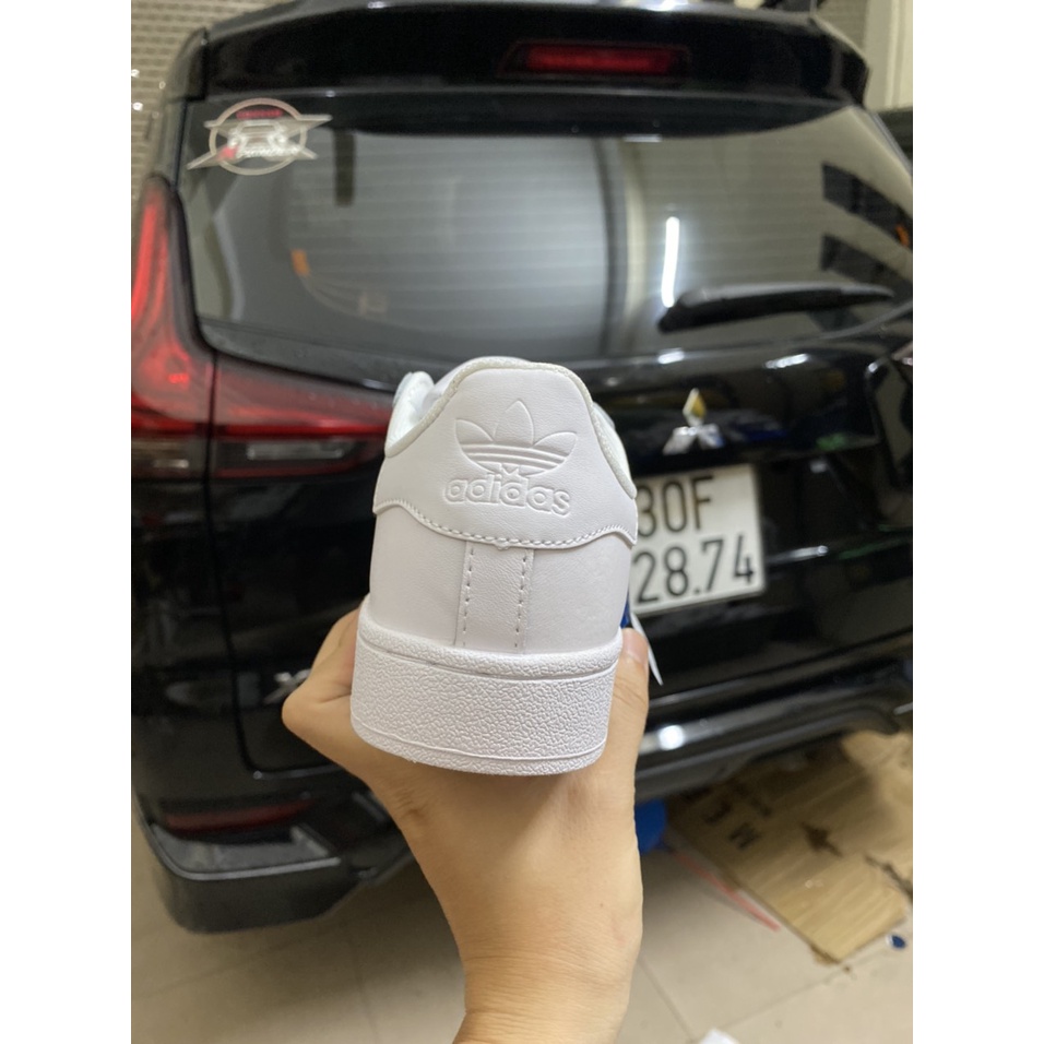 Giày thể thao adidas_ superstar_ trắng mũi sò bản SC cực đẹp full box - bill- giấy gói