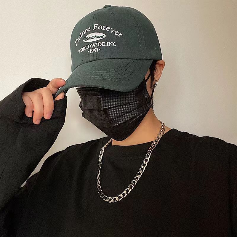 Mũ Lưỡi Trai Thêu Chữ jadore forever Phong Cách Hip Hop Thời Trang Cho Nam Và Nữ