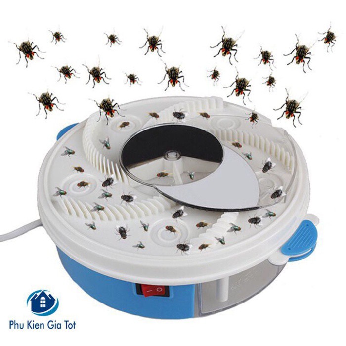 Máy Bắt Ruồi Thông Minh, Máy Bắt Côn Trùng Chính Hãng thiết kế dễ dàng sử dụng, tiện lợi, hiệu quả cao