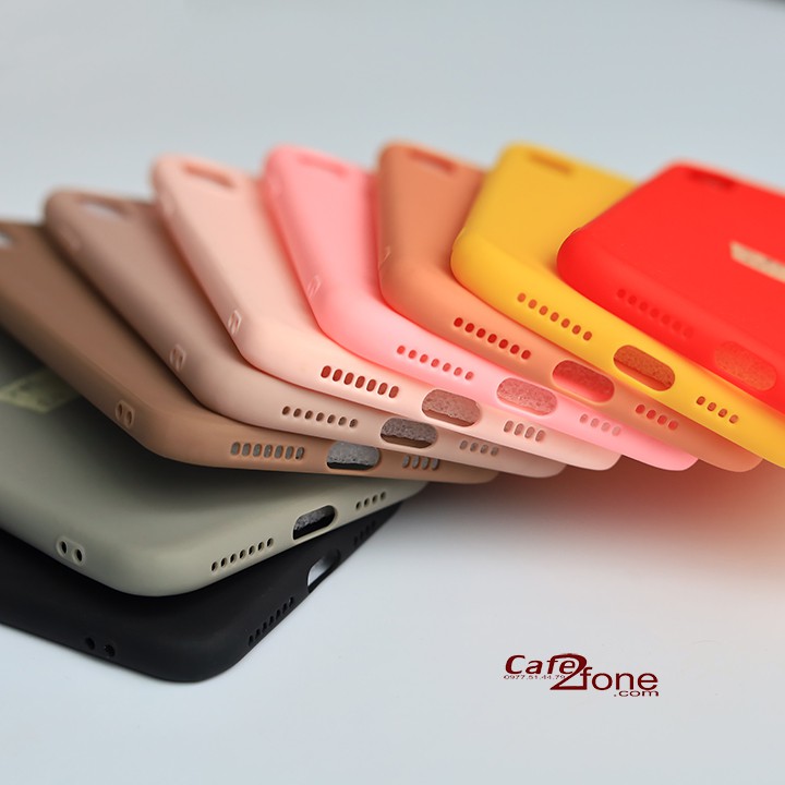 Ốp lưng iPhone Xs Max, iPhone X, Xs silicon mềm nhám chống bám bụi nhiều màu đủ mã - Cafe2fone