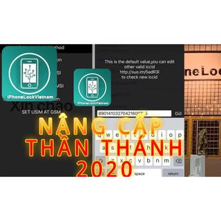 [ THẦN THÁNH 2020  ] Sim Ghép Thần Thánh 2020 Update ICCID  Cho tất cả iPhone lock thành Quốc Tế!