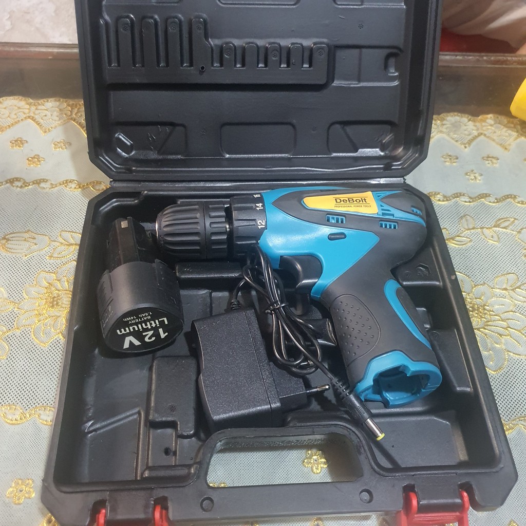 Máy khoan pin 12V DeBolt - Máy Bắt Vít