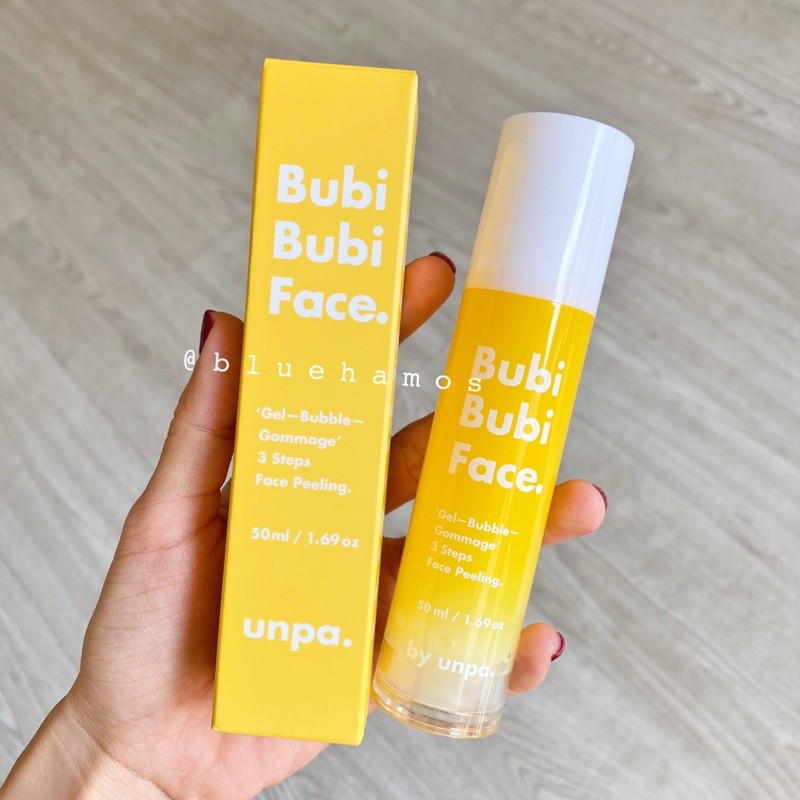 Gel tẩy tế bào chết sủi bọt Bubi bubi face bubble peeling gel