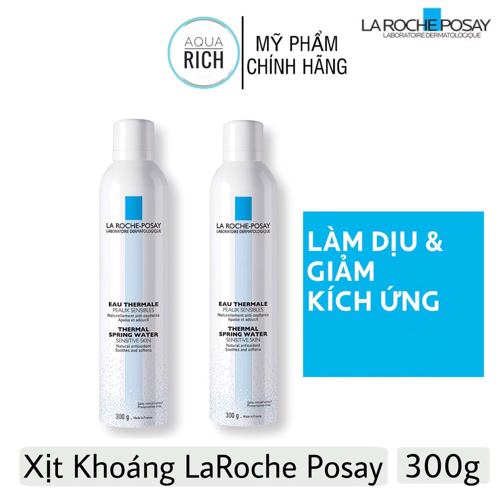 Xịt khoáng La Roche- Posay Eau Thermale Peaux Sensibles 300g