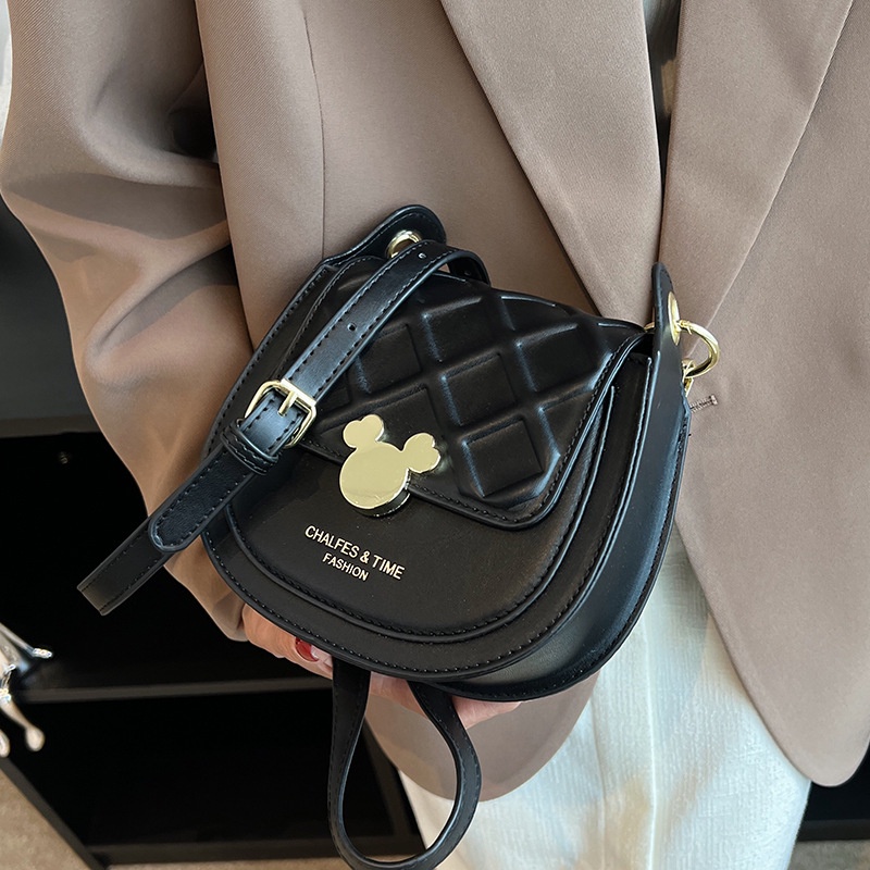 Ielgy Túi Đeo Vai Hình Thoi Có Thể Điều Chỉnh Kích Thước Cho Nữ