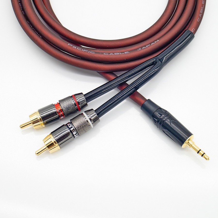 Dây 3.5 mm Ra 2 AV RCA  dài 5met 3met 2met 1met - MrG