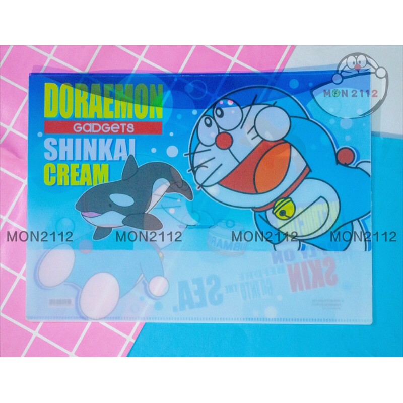 BÌA HỒ SƠ ĐỰNG GIẤY KIỂM TRA DORAEMON DOREMON