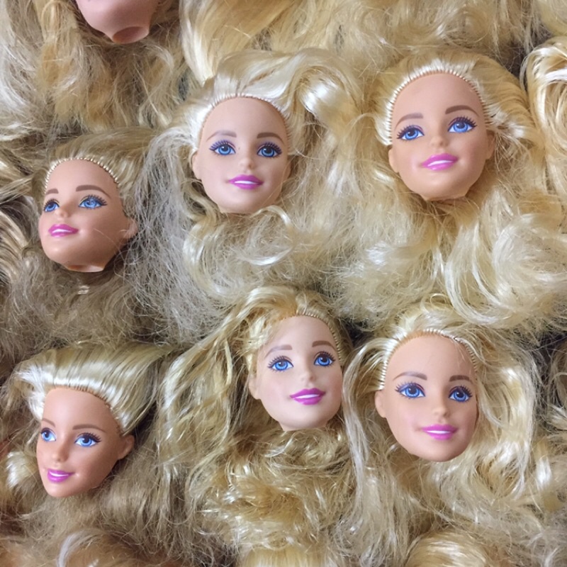 B7B-HEAD ĐẦU BÚP BÊ BARBIE XINH ĐẸP