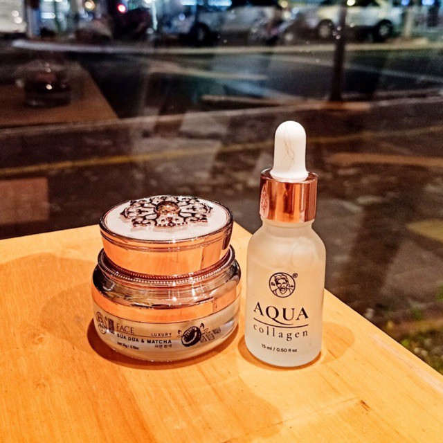 Kem Face Luxury và Aqua Colagen