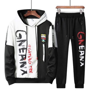 Bộ Đồ Nỉ Nam Áo Hoodies GNEANX Kết Hợp Quần Jogger Trẻ Trung ZENKODLMEN SET NAM 9000077C