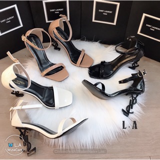 Sandal cao gót chữ fullbox