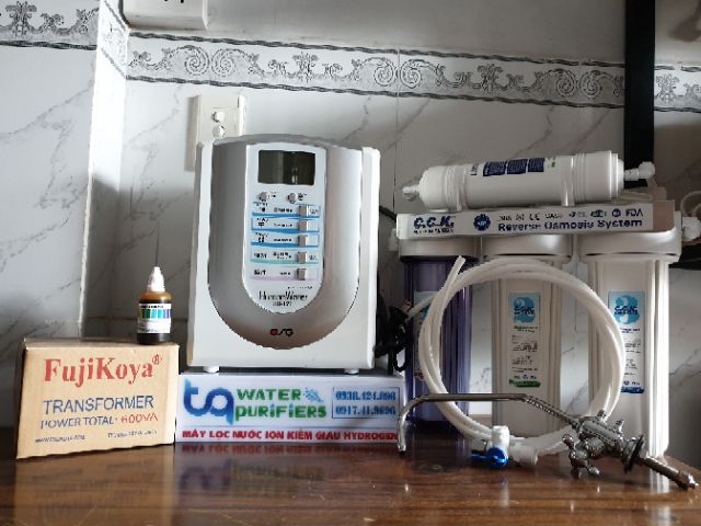 Máy lọc nước điện giải ion kiềm Nhật Bản Humanwater HU-121