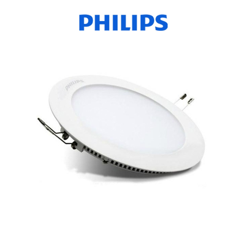 Bộ đèn Philips LED âm trần tròn DN024B LED12 D175 20W ánh sáng vàng 3000K