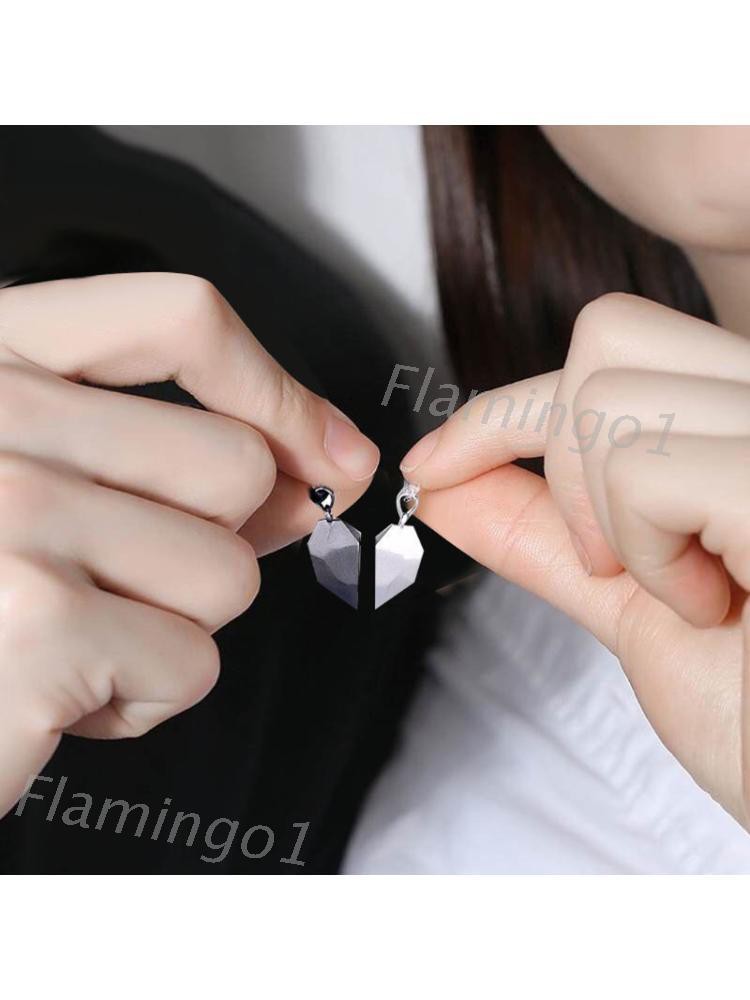 Set 2 vòng cổ Hình Trái Tim Cho Cặp Đôi