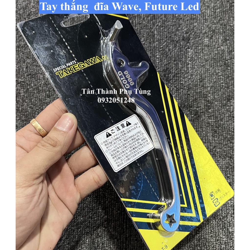 Tay thắng đĩa Wave , Future Led Inox 304