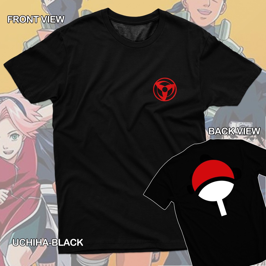 Siêu HOT-Mẫu áo thun in hình The Uchiha Clan Anime Naruto cực chất - Huy Dung Store