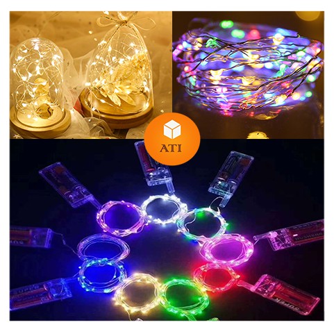 Dây đèn Led dùng pin AA fairylight ,dây đèn đom đóm 3 mét