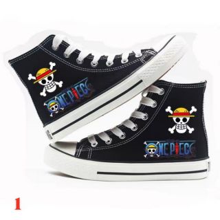 Giày Cổ Cao Nam Nữ One Piece - Vua Hải Tặc