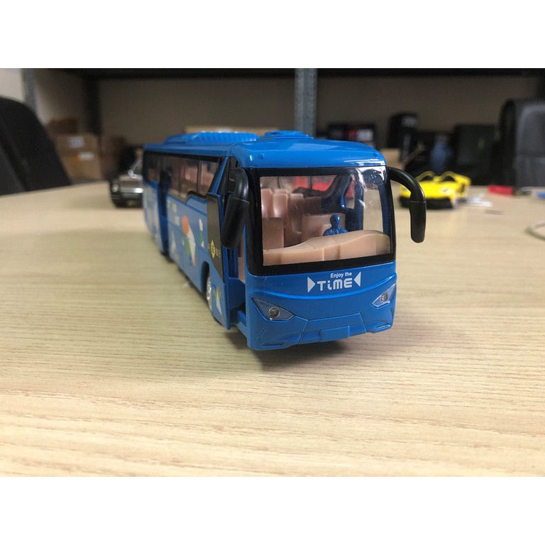 Mô hình Xe buýt đồ chơi bằng hợp kim tỉ lệ 1:32