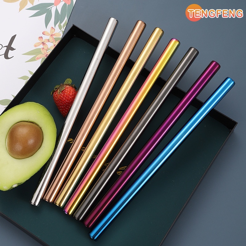 Ống Hút Bằng Thép Không Gỉ Chất Lượng Cao 215*12mm