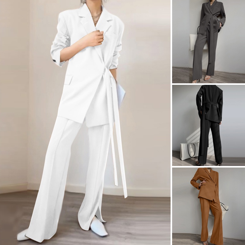 Set Quần dài ZANZEA và Áo khoác blazer thời trang cho nữ